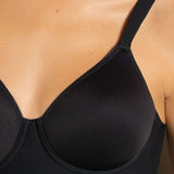 Body con coppe spacer e ferretto - NERO - 1866