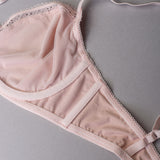 Reggiseno francese con ferretto in tessuto jacquard - CIPRIA - 1870