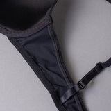 Reggiseno con coppe imbottite e ferretto in tessuto jacquard - NERO - 1872