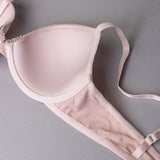 Reggiseno con coppe imbottite e ferretto in tessuto jacquard - CIPRIA - 1872