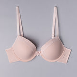 Reggiseno con coppe imbottite e ferretto in tessuto jacquard - CIPRIA - 1872