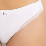 Slip in tessuto jacquard - BIANCO LATTE - 1875