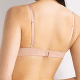 Reggiseno con coppe graduate senza ferretto in tessuto jacquard - CIPRIA - 1876