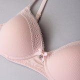 Reggiseno con coppe graduate senza ferretto in tessuto jacquard - CIPRIA - 1876