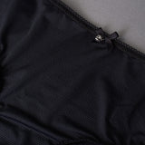 Slip alto in tessuto jacquard - NERO - 1879