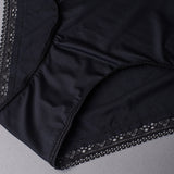 Slip alto in tessuto jacquard - NERO - 1879