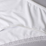 Slip alto in tessuto jacquard - BIANCO LATTE - 1879