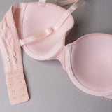 Reggiseno a fascia imbottito con ferretto in tessuto jacquard - CIPRIA - 1880
