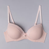 Reggiseno con coppe imbottite e ferretto in tessuto jacquard - CIPRIA - 1882