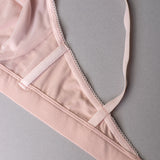 Reggiseno triangolo non imbottito senza ferretto in tessuto jacquard - CIPRIA - 1886