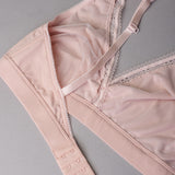 Reggiseno triangolo non imbottito senza ferretto in tessuto jacquard - CIPRIA - 1886