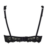 Bralette con coppe imbottite e ferretto - NERO - 1958