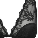 Bralette con coppe imbottite e ferretto - NERO - 1958