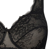 Reggiseno francese senza ferretto e regolatore supplementare - NERO - 2440