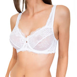 Reggiseno francese con ferretto e regolatore supplementare - BIANCO - 2442