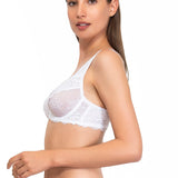 Reggiseno francese con ferretto e regolatore supplementare - BIANCO - 2442