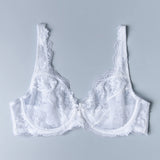 Reggiseno francese con ferretto e regolatore supplementare - BIANCO - 2442