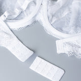 Reggiseno francese con ferretto e regolatore supplementare - BIANCO - 2442