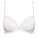 Push-up con coppe graduate e ferretto - BIANCO - 2444