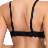 Push-up con coppe graduate e ferretto - NERO - 2444