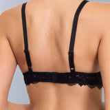 Push-up con coppe graduate e ferretto - NERO - 2444