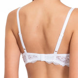 Reggiseno con coppe graduate, senza ferretto - BIANCO - 2446