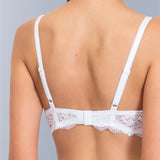 Reggiseno con coppe graduate, senza ferretto - BIANCO - 2446