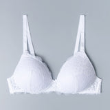 Reggiseno con coppe graduate, senza ferretto - BIANCO - 2446