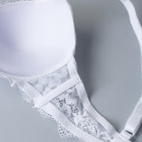 Reggiseno con coppe graduate, senza ferretto - BIANCO - 2446