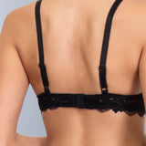 Reggiseno con coppe graduate, senza ferretto - NERO - 2446