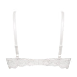 Bralette con coppe imbottite e ferretto - BIANCO - 2451