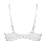 Reggiseno con coppe imbottite, ferretto e regolatore supplementare - BIANCO - 2452