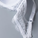 Reggiseno con coppe imbottite, ferretto e regolatore supplementare - BIANCO - 2452