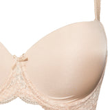 Reggiseno con coppe imbottite, ferretto e regolatore supplementare - CIPRIA - 2452