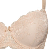 Reggiseno con coppe imbottite, ferretto e regolatore supplementare - CIPRIA - 2454