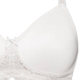 Reggiseno con coppe spacer, senza ferretto con regolatore supplementare - BIANCO - 2456