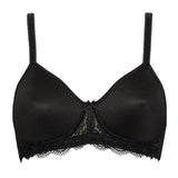 Reggiseno con coppe spacer, senza ferretto con regolatore supplementare - NERO - 2456