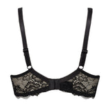 Reggiseno con coppe spacer, senza ferretto con regolatore supplementare - NERO - 2456