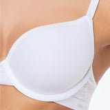 Reggiseno con coppe spacer e ferretto - BIANCO - 2506