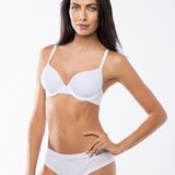 Reggiseno con coppe spacer e ferretto - BIANCO - 2506