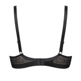 Reggiseno con coppe spacer e ferretto - NERO - 2506