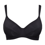 Reggiseno francese con ferretto e regolatore supplementare - NERO - 2542