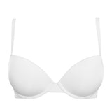 Push-up con coppe graduate e ferretto - BIANCO - 2544