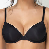 Push-up con coppe graduate e ferretto - NERO - 2544