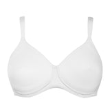 Reggiseno con coppe spacer, senza ferretto, con regolatore supplementare - BIANCO - 2546