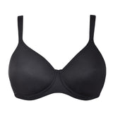 Reggiseno con coppe spacer, senza ferretto, con regolatore supplementare - NERO - 2546