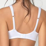 Reggiseno francese senza ferretto con interno in cotone - BIANCO - 2548