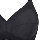 Reggiseno francese senza ferretto con interno in cotone - NERO - 2548