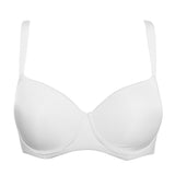 Reggiseno con coppe imbottite e ferretto - BIANCO - 2552