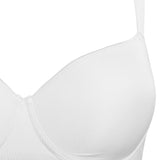 Reggiseno con coppe imbottite e ferretto - BIANCO - 2552